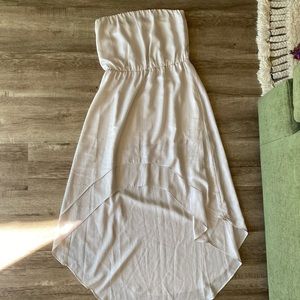 Breezy, beachy high low dress